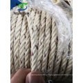 Cheap PP Mono/Polypropylene/Plastic/Fishing/Marine/Mooring/Twist/Twisted Beige Danline Rope for Myanmar